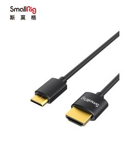 SmallRig 4K超细HDMI线C转A（35cm） 3040